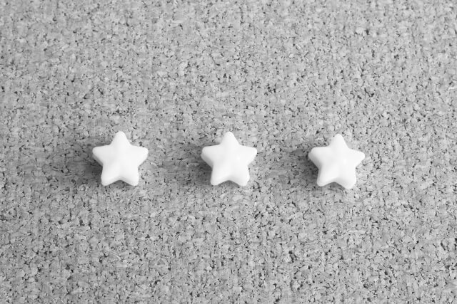 ３つの星